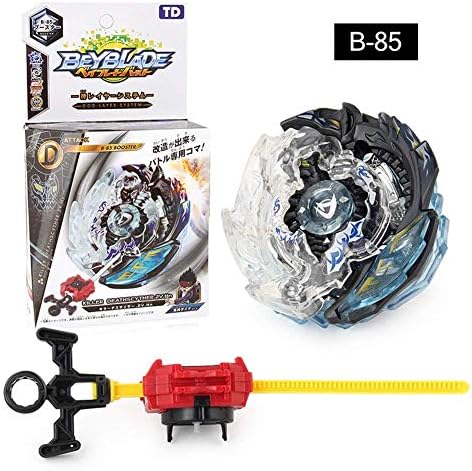 Yezelend Bey Battle Burst Gold Evolution Battling Top Set With Launcher Stater Grip and Stadium Battle Set (B85)