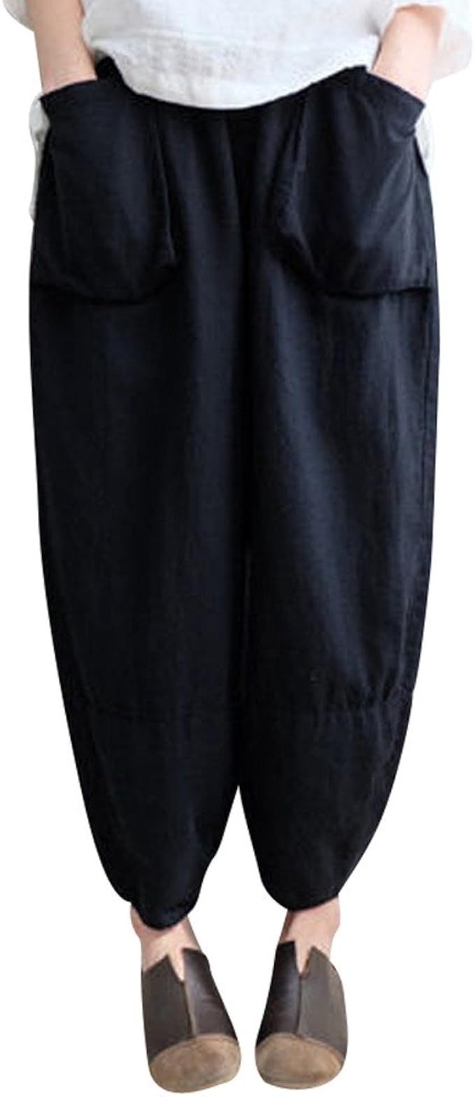 plus size harem pants amazon