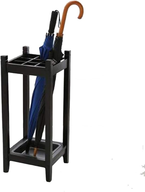 Umbrella Stands Wooden Rack, Can Store Long Handle Umbrella, with Drip
