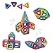 Superior Quality Magnetic Tiles Building Toy Blocks Set for Kids - Educational Toy Kits with Bonus Storage Bag - A Great Stem Toy for Boys and Girls - 62 Pieces