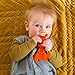 Baby Teething Toy Extraordinaire - Little Bambam Giraffe Teether Toys by Bambeado. Our BPA Free Teethers Help take The Stress Out of Teething, from Newborn Baby Through to Infant - Orange