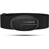 COOSPO H6 Heart Rate Monitor Chest Strap Bluetooth 4.0 ANT+ IP67 Chest Heart Rate Sensor for Peloton Polar DDP Yoga Map My Ride Garmin Sports Watches