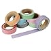 Crafty Rabbit Stripe Washi Tape - Set of 8 Rolls - 262 Feet Total - Multicolor