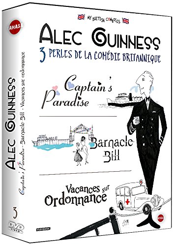 Alec Guinness : 3 perles de la comédies : Captain's Paradise + Barnacle Bill + Vacances sur ordonnance - Pack