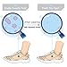 +MD Diabetic Socks for Men Women-6 Pairs Ankle Non-Binding Extra Wide, Seamless Circulator Socks for Edema 13-15 White
