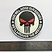 SpaceAuto 3D PVC Rubber God Will Judge Our Enemies We'll Arrange the Meetings Punisher Tactical Morale Badge Emblem Patch Sized 3.15