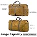 Gonex 80L Packable Travel Duffle Bag Foldable Duffel Bags for Luggage Gym Sports Camping Travelling Cycling Storage Shopping Water & Tear Resistant Gold