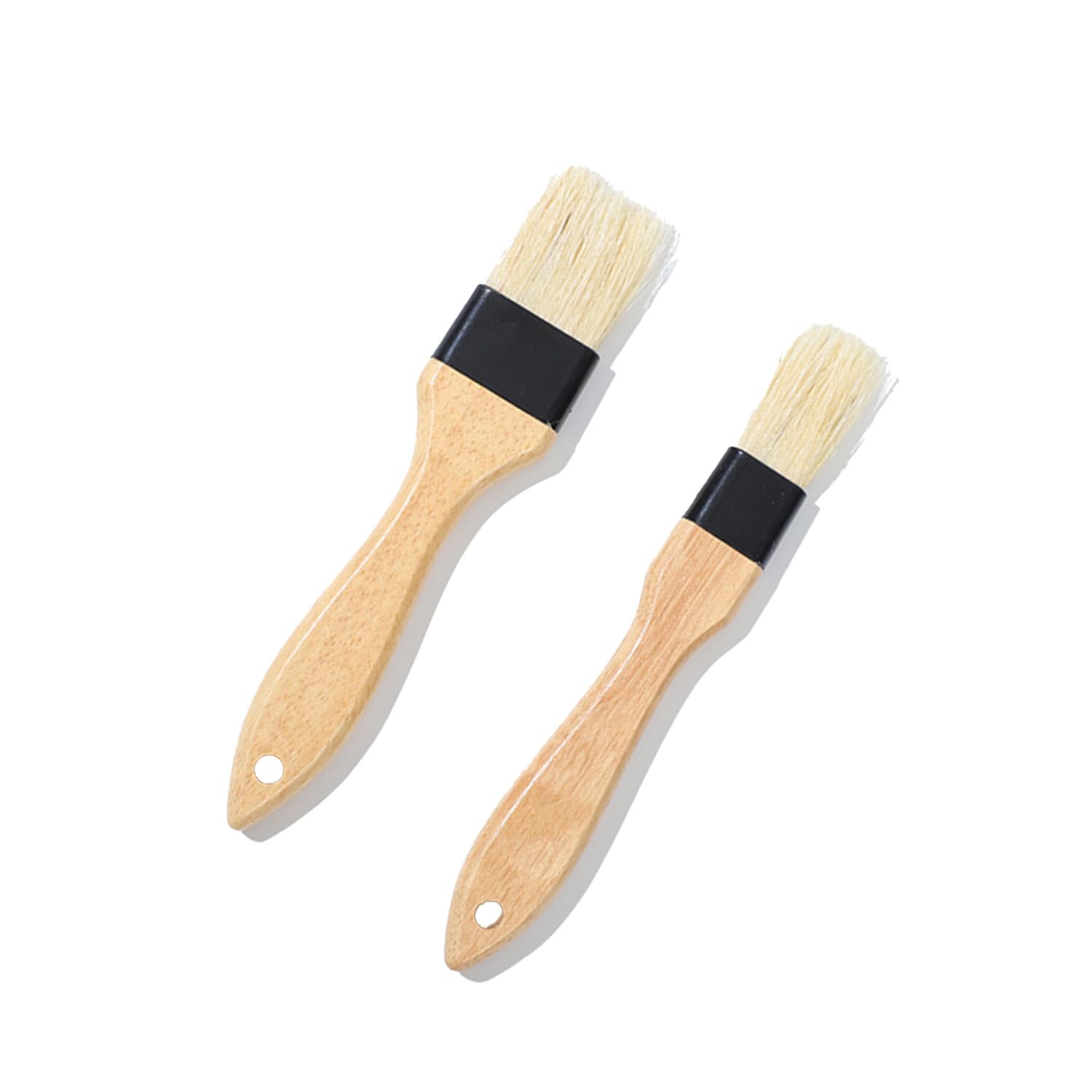 2PCS Pastry Brushes, Pastry Basting Brushes, Oil Brush, BBQ Basting Brush, Versatile Cooking Tools, for Grilling and Glazing, Kitchen BrushS for Oil Egg Spread Marinade Sauce