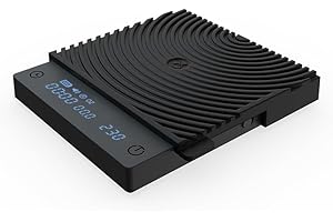 TIMEMORE Black Mirror Mini Coffee Scale – 0.1g Precision, 2kg Capacity, Auto Timer, USB-C Rechargeable, IPX3 Water-Resistant,