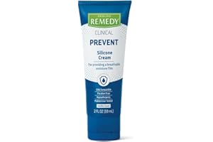 Medline Remedy Clinical Silicone Cream (2 oz Tube); Vanilla Scent; Breathable Film; Soothing; Moisturizing; Nourishing; Hydra