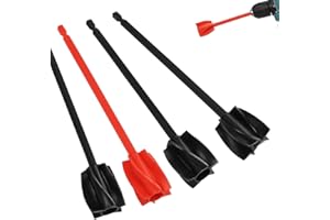 4 Pcs Paint Mixer for Drill Set, Efficient Epoxy Resin and Liquid Mixer Attachments, Durable Stirring Tools for Paint, Resin,
