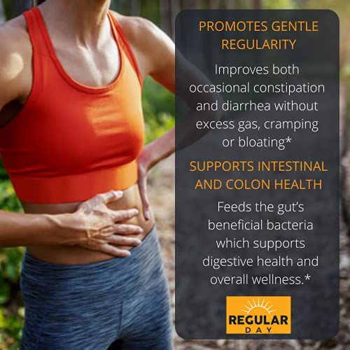 Regular Day Prebiotic Fiber Supplement Promotes Gentle Regularity and