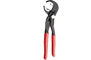 WARMTREE 7-Inch Groove Joint Pliers - Upgraded 42mm Wide Opening Water Pump Pliers, V-Jaw Channel Locks for Home & Industrial Repairs,chrome vanadium steel