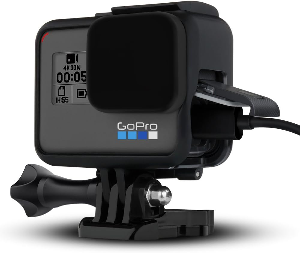 Taisioner Protective Housing Case for GoPro Hero 5 6 7 Black with Silicon Lens Cap Accessories Kit