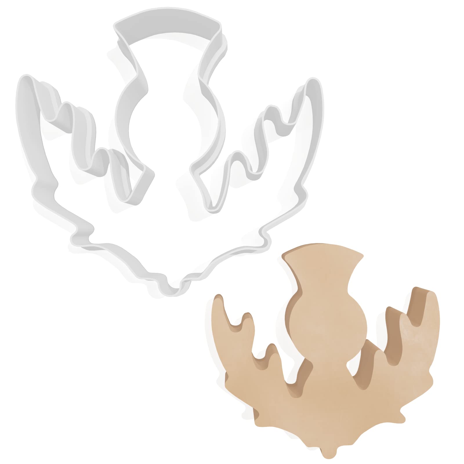 Thistle Scotland Cookie Cutter - 3 Sizes