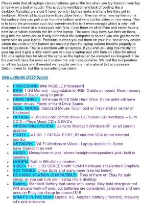 Amazon Com Dell Latitude D5 1 66ghz 1gb 60gb Win Xp Pro 15 Notebook Computers Accessories