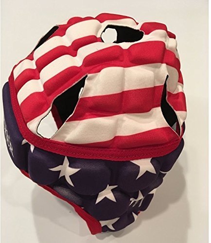 image for American Rucker Rugby Flag Head Guard - Rugby Scrum Cap - Rugby Head P