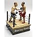 Design Toscano Battling Boxers Die Cast Iron Mechanical Coin Bank, Full Color
