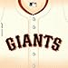 San Francisco Giants White Luncheon Paper Napkins - 6.5