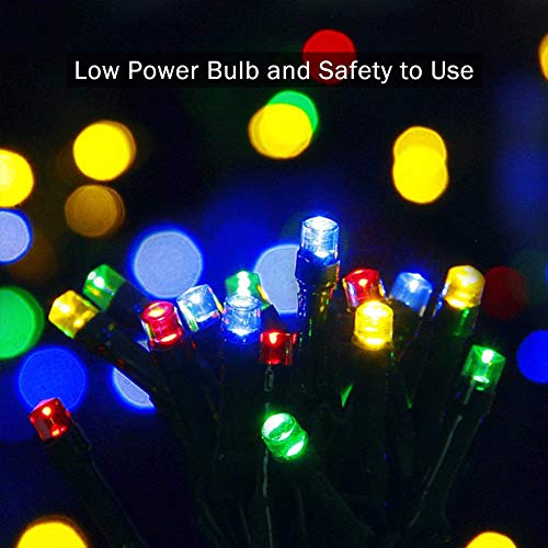 Dooit 200 LED 82FT Fairy String Lights, Connectable Christmas Lights with 8 Lighting Modes,Mini