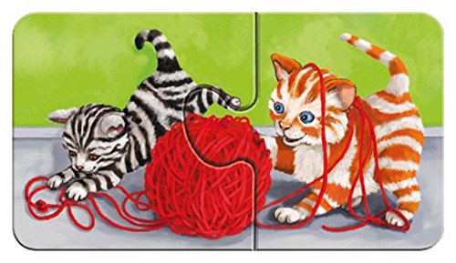 Ravensburger Kinderpuzzle - 07331 Liebenswerte Tiere - my first puzzle mit 9x2 Teilen - Puzzle für Kinder ab 2 Jahren – Bild 3