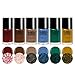BMC Fall Earth Tone Colored Creative Art Stamping Polish Set - Mythos Collection