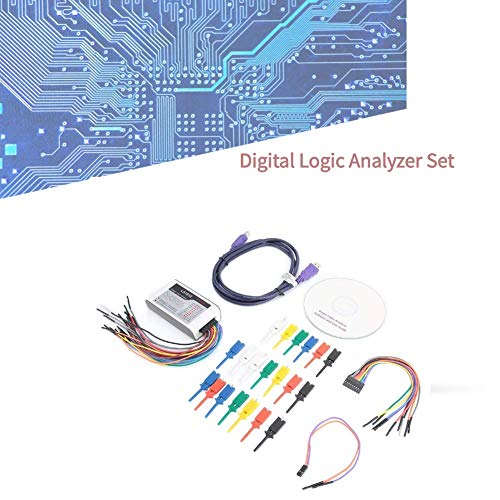 USB Logic Analyzer Device Set, Digital Logic Analyzer, 100M Sample Rate