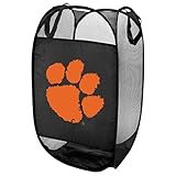 Clemson Tigers Team Logo Laundry Hamper