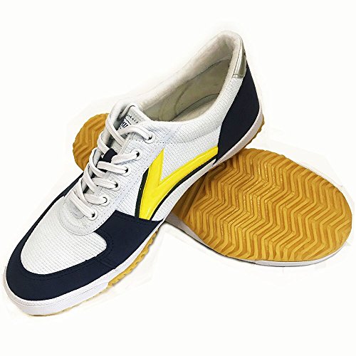 DOUBLESTAR MR Classical Lightweight Kung Fu Shoes,White,US 8.5 Men/ US 9.5 Women