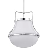Nuvo Valdora - 1 Light Pendant in Traditional Style-14.88 Inches Tall and 14 Inches Wide-Polished Nickel Finish -Tradition