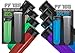 VIRTUE PF165 Press Flick Locking Lid Paintball Pods - 6 Pack - Cyan