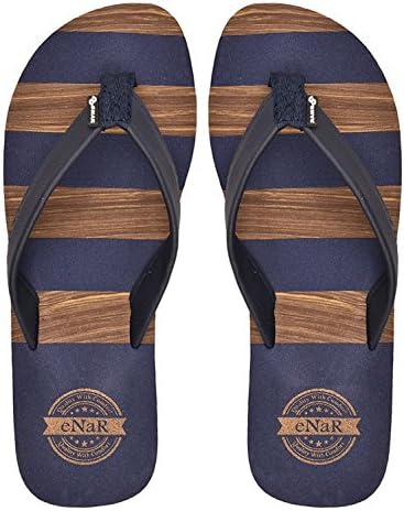 eNaRWomen's Navy Color Thong-Style Slippers/Flip Flops