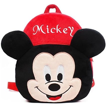 Blue Tree Kids Fabric 10 L Red Mickey Backpack