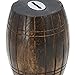 Antique Inspired Barrel Shaped Wooden Money Holder Coin Bank for Kids