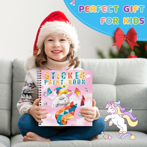 TCJJ 3 Book Stickers For Children From 3 To 8 Years, 30 Images For Girls, Improve Intelligence, For Little Ones