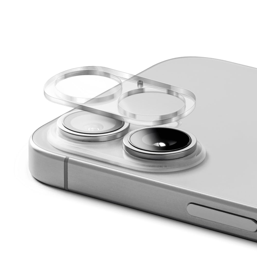 CASETiFY Camera Lens Protector [Easy Application] for iPhone 16 / iPhone 16 Plus - Clear