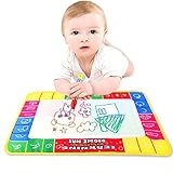 Lookatool Water Drawing Painting Writing Mat Board Magic Pen Doodle Toy Gift 29X19cm