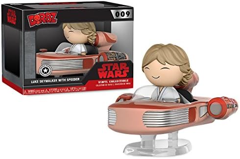 Limited Edition Star Wars Dorbz Ridez _Luke Skywalker w/Speeder Vinyl (006)