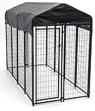 Lucky Dog Uptown Welded Wire Kennel (6'Hx4'Wx8'L) (Misc.)