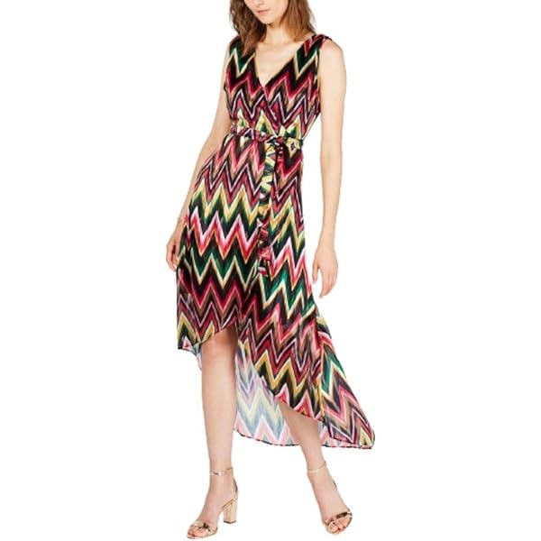 RACHEL Rachel Roy Womens Floral Print Long Maxi Dress Green XS at Amazon  Women's Clothing store