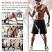 WENFENG 5-Set Pull Up Resistance Bands - Heavy Duty Exercise Assist Bands - Mobility & Powerlifting Bands, Extra Durable Elastic Workout Fitness Bands Perfect for Body Stretching, Resistance Training