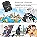 Travel Adapter, HAOZI Universal Travel Adapter - 3 USB + 1 Type C in One Travel Charger with UK/US/AUS/EU Plugs and Socket, International Power Adapter Wall Charger (Black)