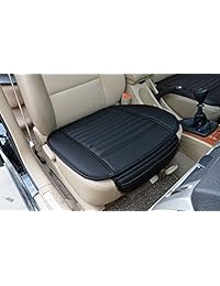 Asiento de coche EDEALYN de espuma con memoria, asiento de respaldo lumbar, asiento de respaldo, asiento de oficina, asiento de respaldo lumbar y almohada para cuello, almohada de viaje., Negro