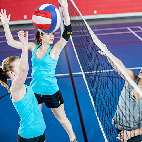 YANYODO Official Size 5 Volleyball, Soft Indoor Outdoor Volleyball for Game Gym Training