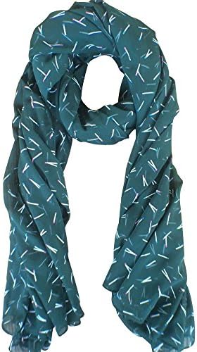 TTEEKO Fall Blanket Scarf for Women Fashion Scarves Lightweight Printed Long Scarfs