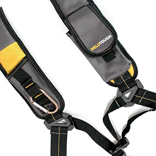 Tool Belt Suspenders/ Work Suspenders with Padded Foam Adjustable