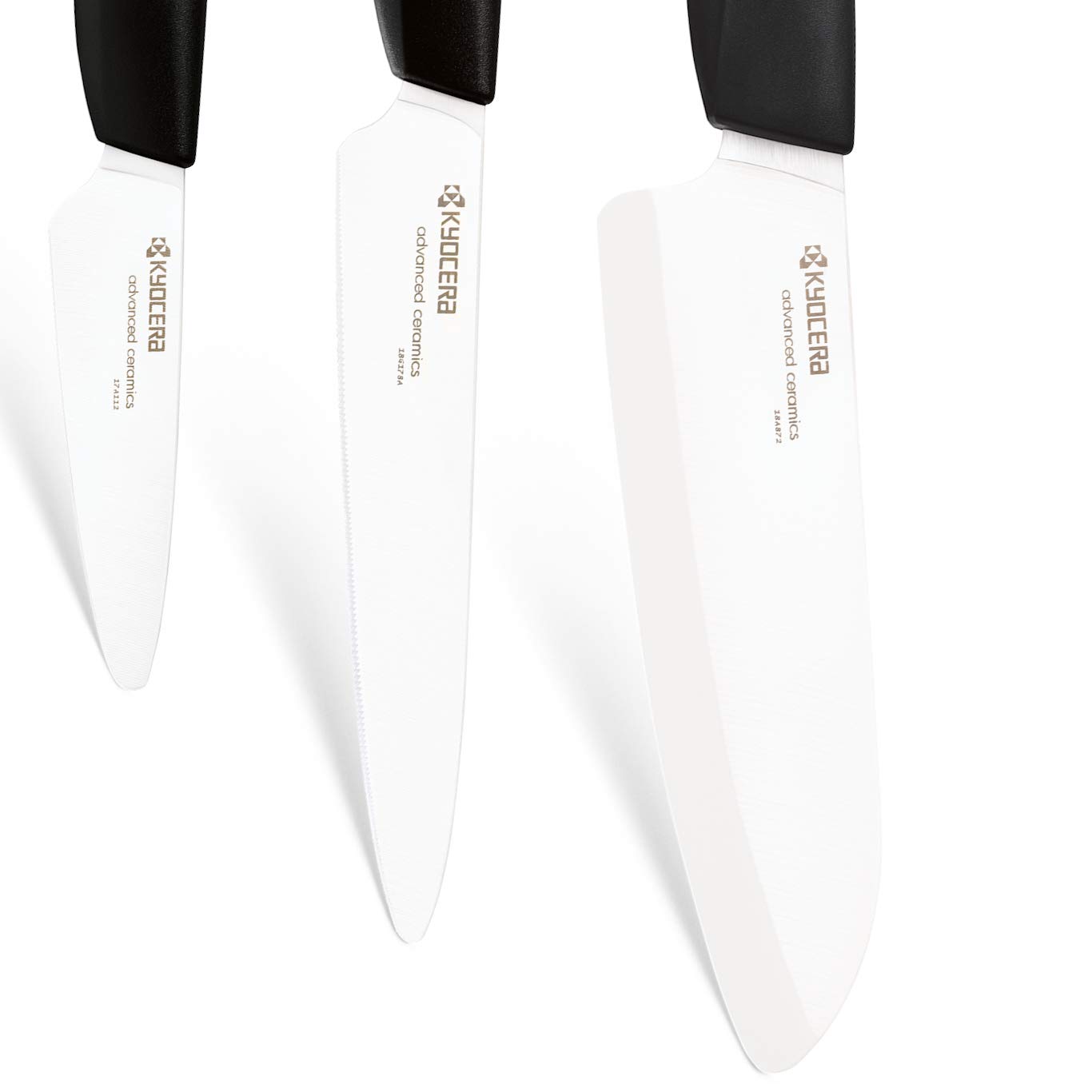 Kyocera Advanced Ceramics Revolution Series 3Piece Ceramic Knife Set