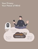 nooie Baby Monitor 2K Night Vision 360° AI Motion Tracking Works with Alexa view 3