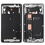 iPartsBuy Front Housing LCD Frame Bezel Plate Replacement for Samsung Galaxy Note Edge N915(Black)