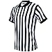 Murray Sporting Goods Men’s Referee Shirt Collared | Official Mens Ref Shirt Jersey Short Sleeve - Football Halloween Costume (Small)